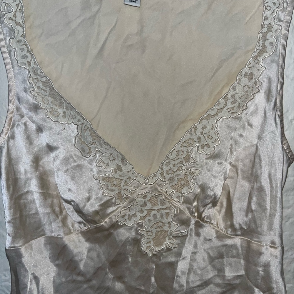 Lacey silk top
